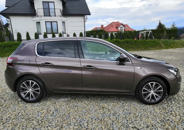 Peugeot 308 cena 34900 przebieg: 100000, rok produkcji 2016 z Tuchów małe 742